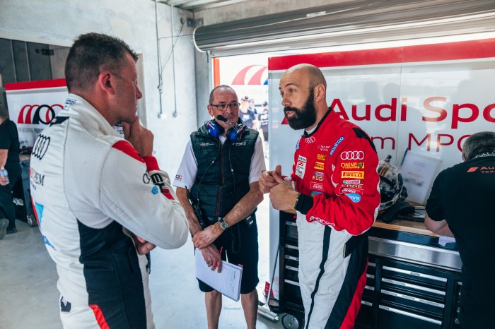 Reunited pair Shahin and Tander clean-sweep poles at Queensland Raceway