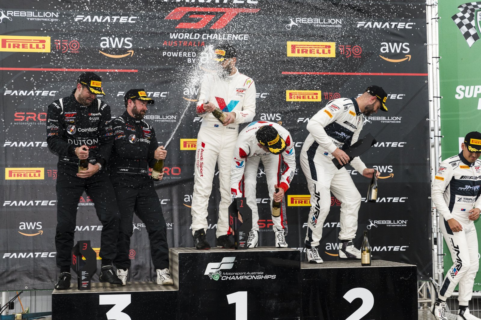 Yasser Shahin and Shane van Gisbergen score Sandown poles